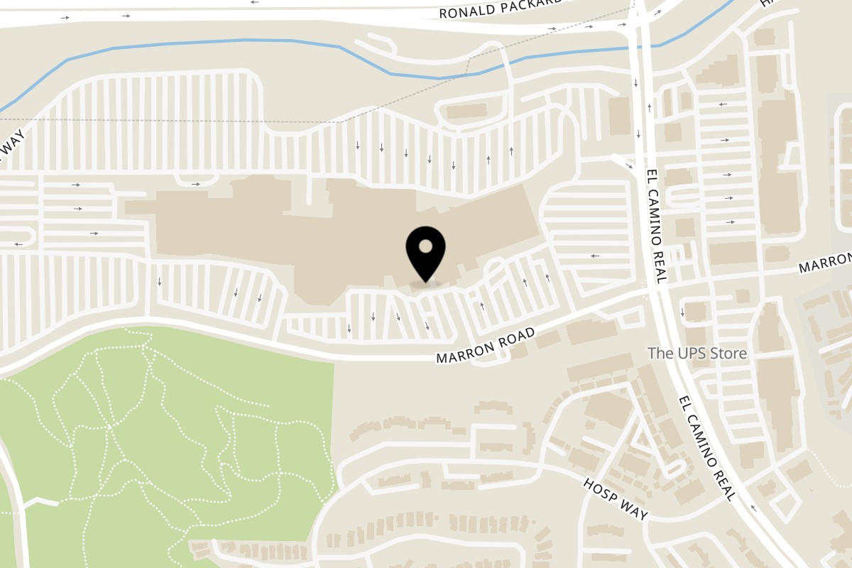 Map showing the location of Sankalp - The Taste of India on 2525 El Camino Real UNIT 212 in Carlsbad